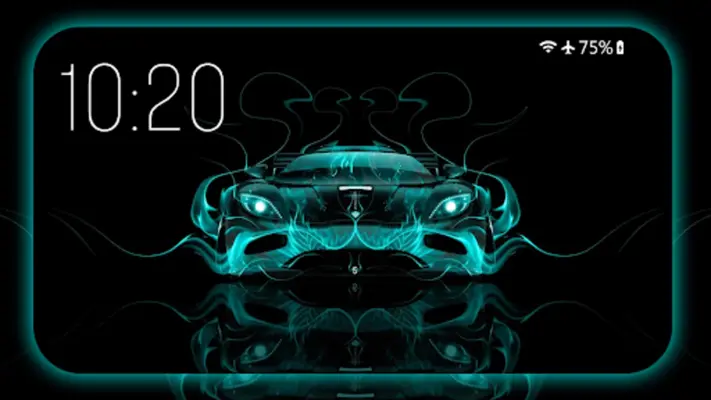 Neon Cars Wallpaper HD Themes android App screenshot 2