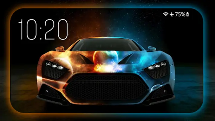 Neon Cars Wallpaper HD Themes android App screenshot 3